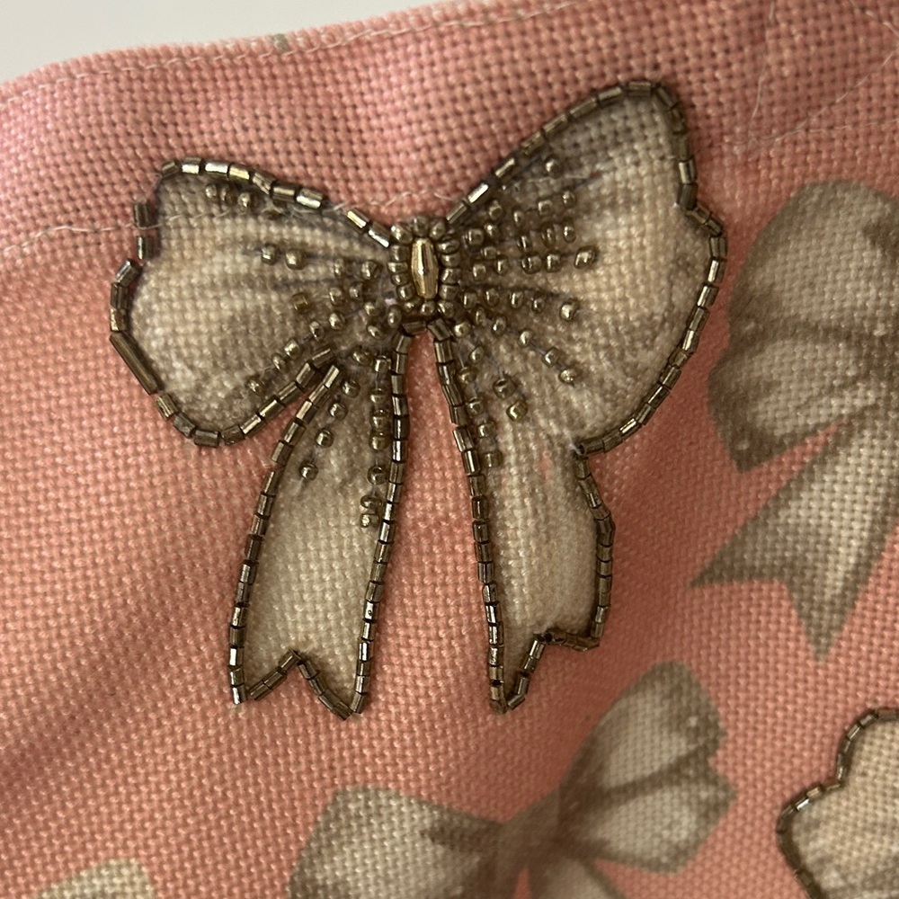 NEW, Pink Bow Tote Bag - Picture 3 of 10